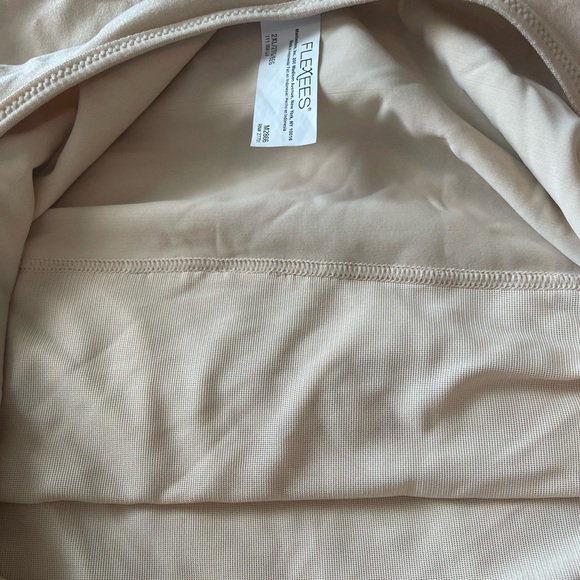 Flexees Shapeware By Maidenform With Relaxed Outer Layer And Tummy Toning Liner - Picture 5 of 5